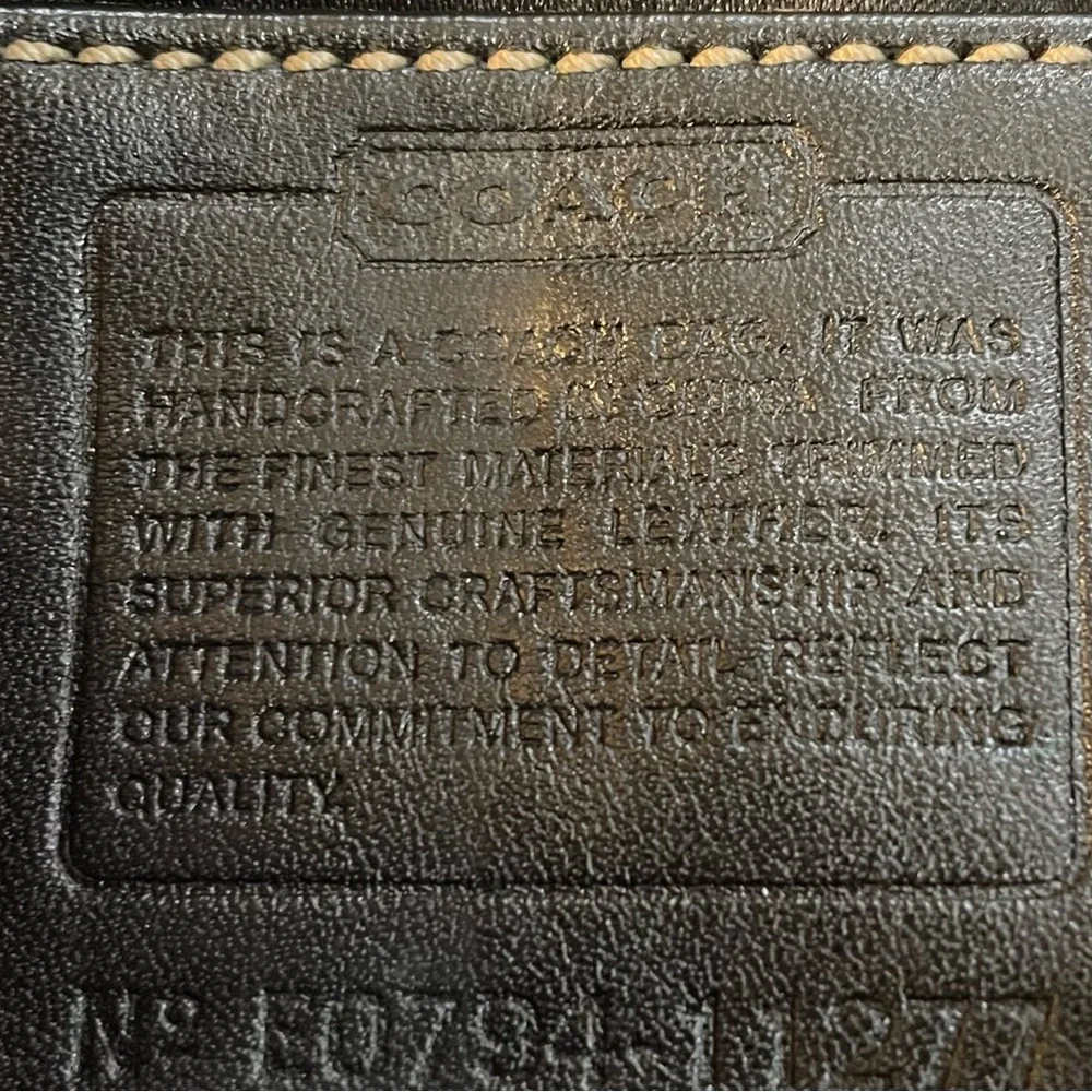 COACH Ergo Brown and Tan Designer Shoulder Bag - Picture 5 of 11
